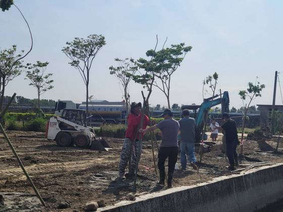 台南小山貓怪手整地