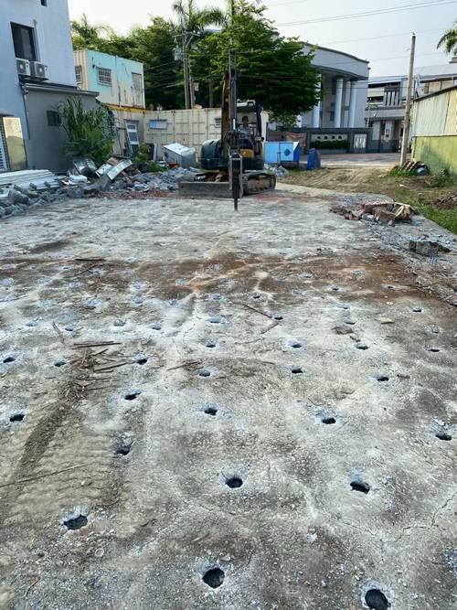 台南永康區大灣整地
