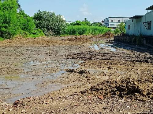台南市永康自強路整地