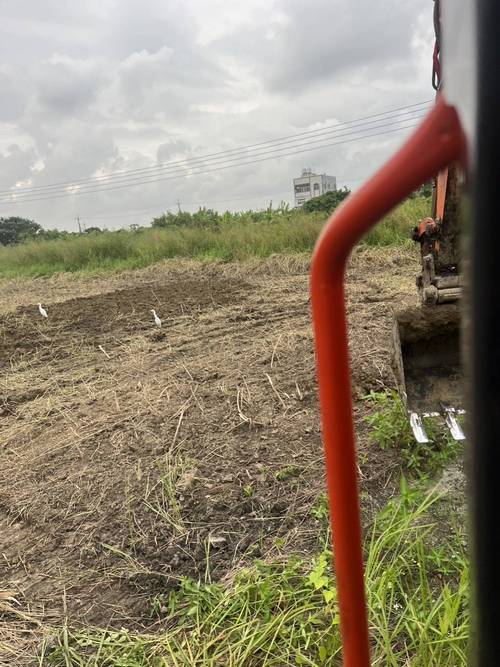 高雄路竹區蔡先生怪手整地