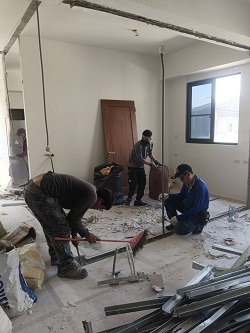 台南永康區室內舊裝潢拆除