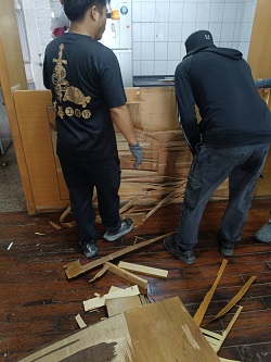 台南善化區舊裝璜拆除工程