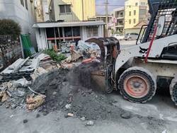 台南善化區工地清運