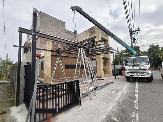 台南東山區吊卡車