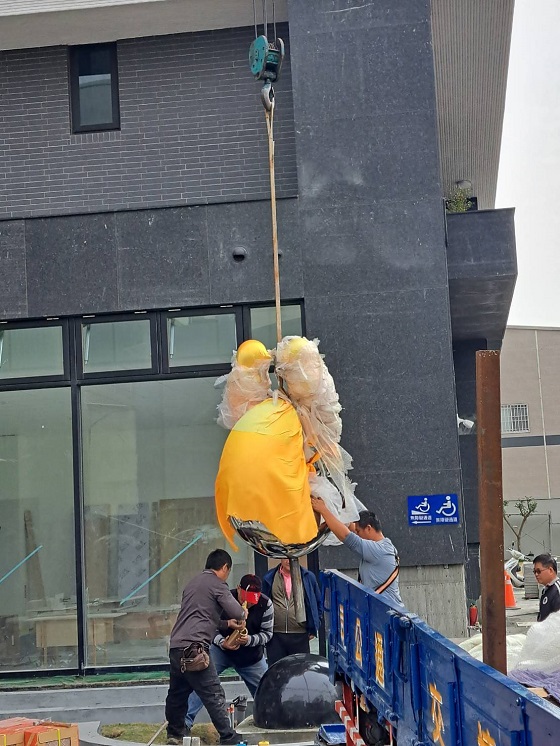 台南北門區吊卡車