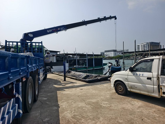 台南安平區吊卡車