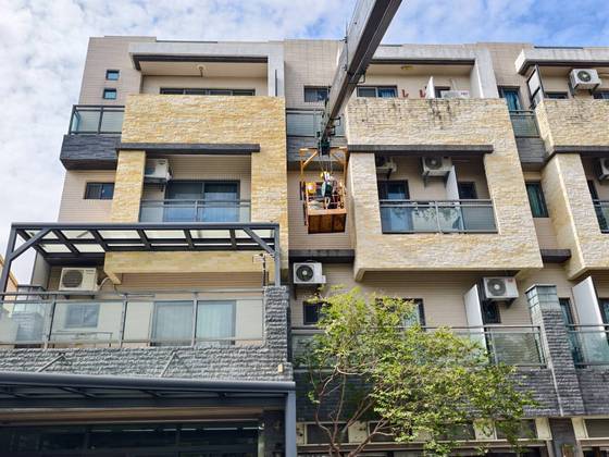 台南白河區吊籠作業