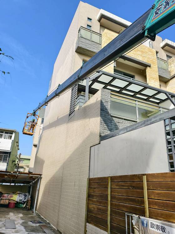 台南白河區吊籠作業