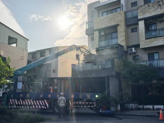 台南白河區吊籠作業