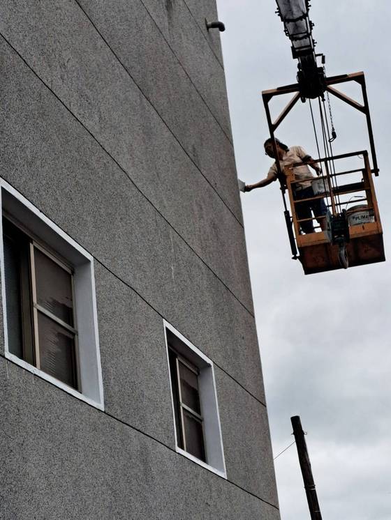 台南學甲區吊籠作業