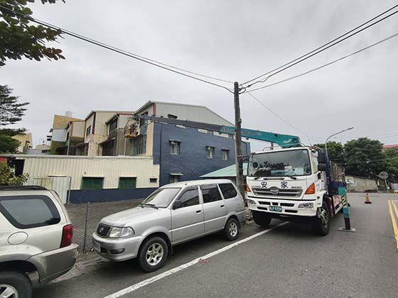 台南白河區吊籠作業