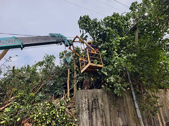 台南南化區吊籠作業