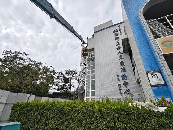 台南楠西區吊籠作業