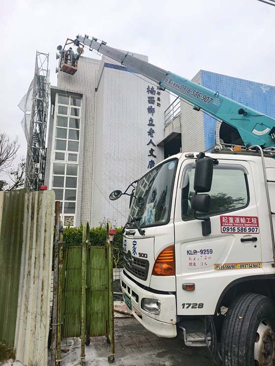 台南楠西區吊籠作業