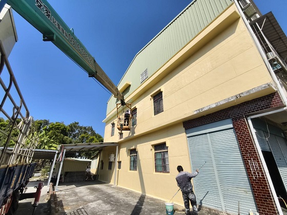 台南左鎮區吊籠作業