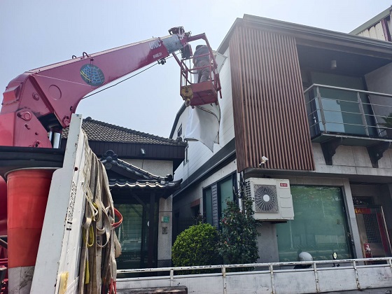 台南安平區吊籠作業