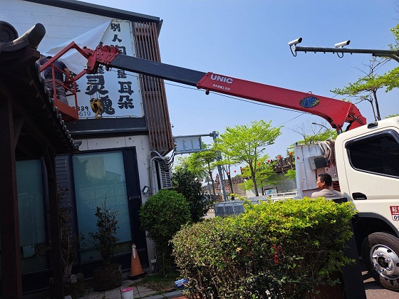 台南安平區吊籠作業